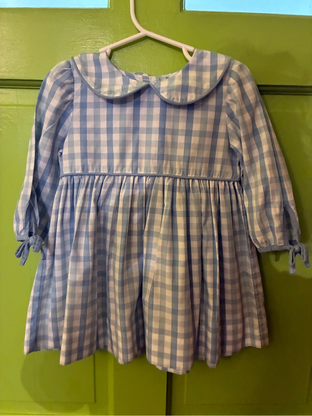Blue & White Gingham dress